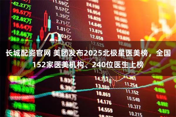 长城配资官网 美团发布2025北极星医美榜，全国152家医美机构、240位医生上榜