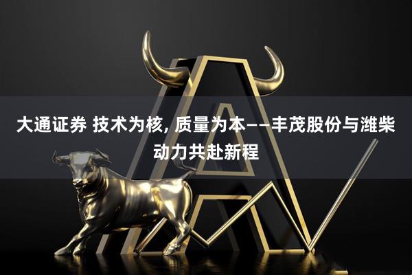 大通证券 技术为核, 质量为本——丰茂股份与潍柴动力共赴新程